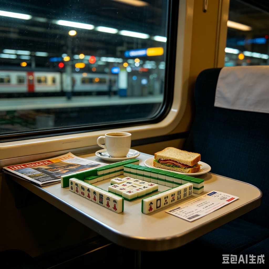 handheld mahjong tiles set