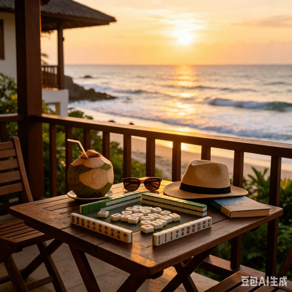 modern minimalist mahjong set