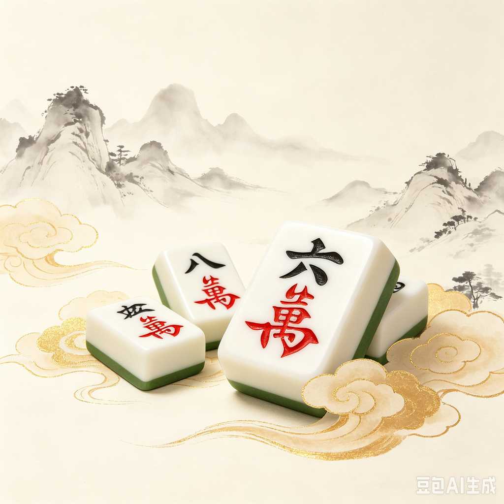 mahjong set for family game night
