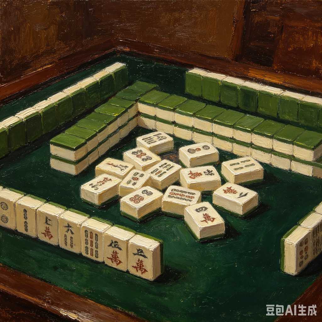 clear transparent mahjong tiles