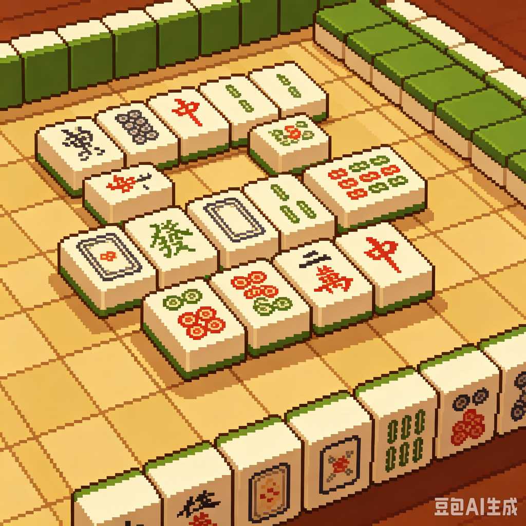 four player mahjong racks